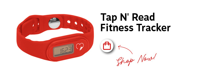 Tap N' Read Fitness Tracker